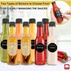 GMISUN Hot Sauce Bottles 5 oz, 24 Pack Vanilla Extract
