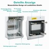 BuyWeek Surface-Mounted Distribution Box 1 Row 6 Modules IP66 Waterproof