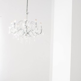 Ciata - 12 Pack - 6 inch White Plastic Candle Covers with 13/16 inch Inside Diameter and 7/8 inch Outside Diameter (6 inch, White)