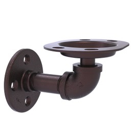 Allied Brass P-650-WTH-ABZ Pipeline Collection Wall Mounted Toothbrush Holder, Antique Bronze