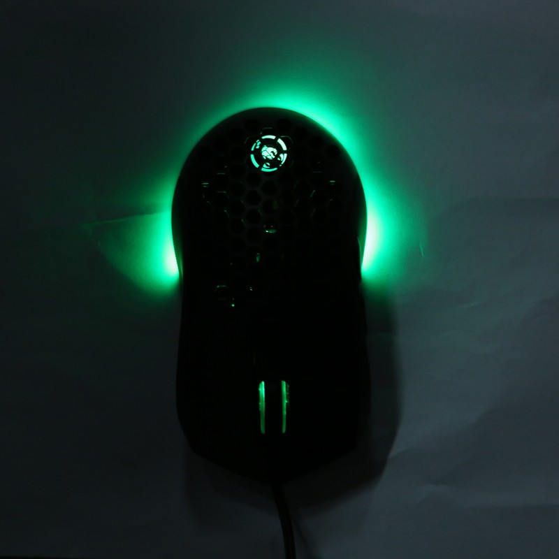 Honeycomb Gaming Mouse RGB Backlight 6 Programmable Buttons 7200 DPI