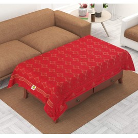 Yellow Weaves? Designer Center Table Cloth 4 Seater 40 X 60 Inches