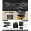 ZEN Camps Air-2 Table Outdoor Table, Solo Camping, Compact, Foldable,