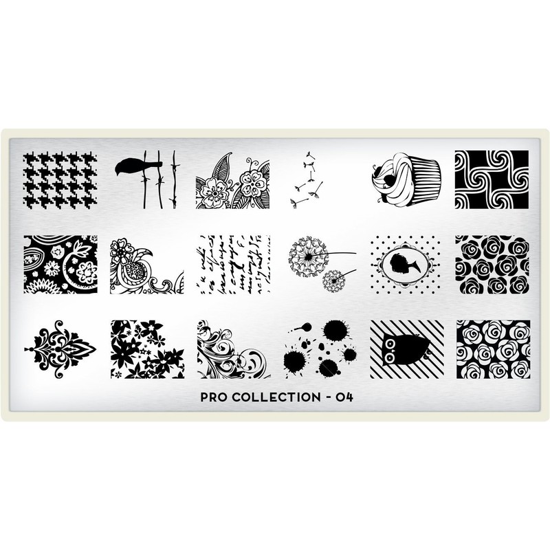 MoYou -London Nail Design The Pro Stencils 04