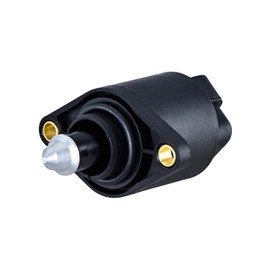 HELLA 6NW 358 192-141 Idle Control Valve, Air Supply - 12 V - 4-Pin - Screwed - Electric - Number of Mounting Holes: 2 - with Gaskets