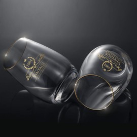 1984 36th Customized 24K Gold hand crafted luxury drinking and wine glass for wedding,anniversary,birthday,holidays and any noteworthy occasions,itâs perfect gifts ideal for bridesmaids,wife and son