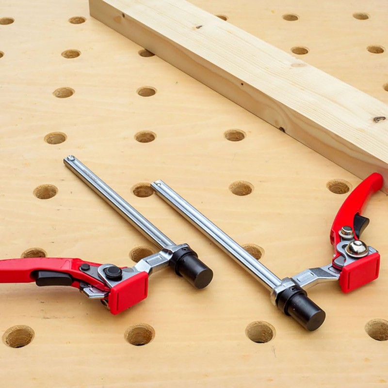 TOOLCOOL MFT Table Workbench Quick Ratchet Bench Dog Clamp 3/4