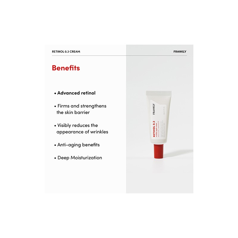 FRANKLY [FRANKLY]Retinol 0.3% cream 20ml