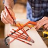 10 Pcs Hacksaw Blade 12 Inch 24 Teeth Strong Toughness