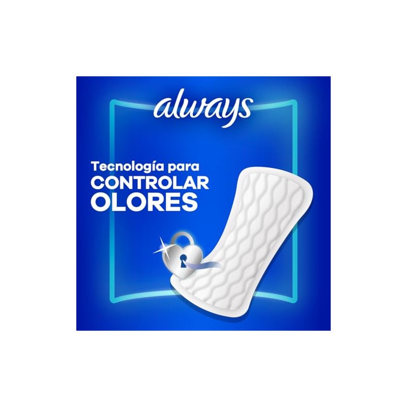 Always Diarios Regular Con Aroma, Protectores Diarios, 80 Unidades