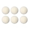 Wool Drying Balls, 6 Pcs High Density Adsorb Impurities Felt