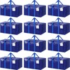 FYGRIP 12 Pack Extra Heavy Duty Large Moving Bags with