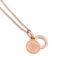 ANGEL STUDIOS | The Empty Tomb Small Pendant Necklace | as featured in The Shift | Quality Rose Gold Plated 925 Sterling Silver | Dainty Small Pendant Necklace | Religious Christian Jewelry for Women | He Lives Necklace