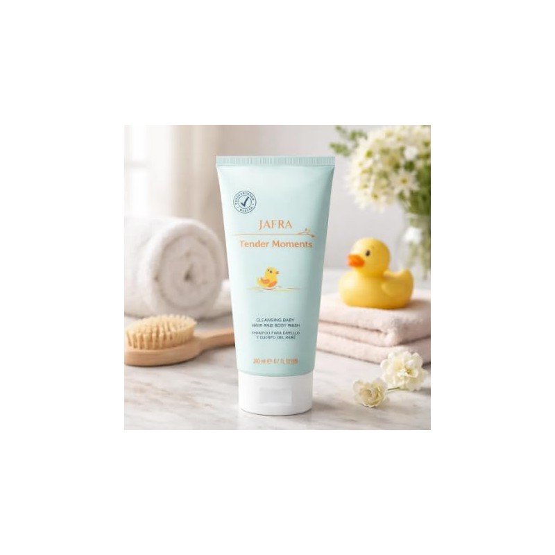 Jafra Tender Moments Shampoo para Cabello y Cuerpo Bebé 200ml