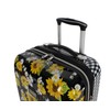 Betsey Johnson 26 Inch Checked Luggage Collection - Expandable Scratch