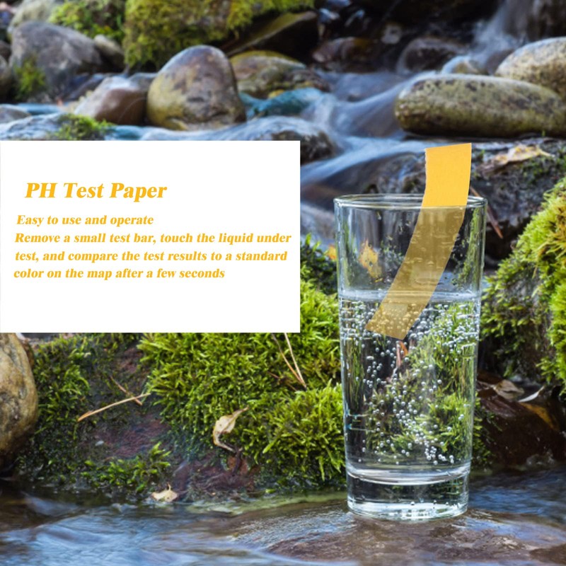 Amazleer 1 Roll pH Test Strips 5 m, Measuring Range