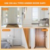 Weighted Door Draft Stopper Under Door Noise Blocker Front Door