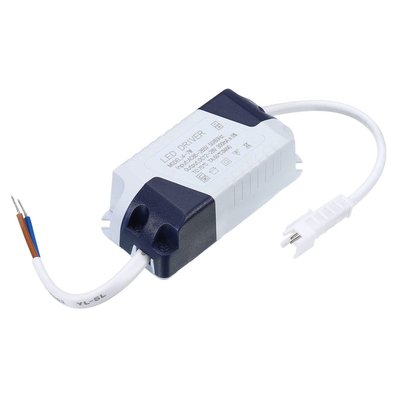 PATIKIL 4-7W 300mA LED Driver, AC 85-265V Output 12-28V DC