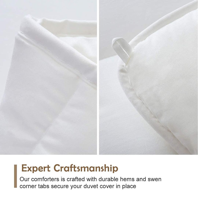 DWR 100% Cotton Lightweight Down Alternative Comforter, Queen (88x88)