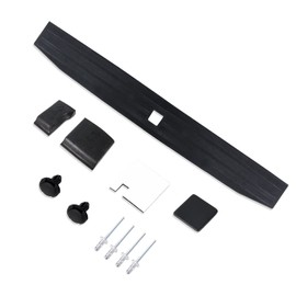 RANSOTO Tailgate Molding Trim Compatible with 2021 2022 2023 Ford F150 F-150 Flexible Flex Step Cap Top Trim Protector Cover Replaces FO1904150C, ML3Z9940602A