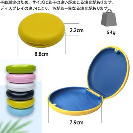 ShuaWdk Mouthpiece Case, Denture Case, Retainer Case - Denture Container, Travel Denture Holder Case, Air Closure, Lightweight, Dustproof, Waterproof, Stylish, For Dental Equipment, Camping, Outings,