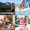 Dock & Bay Beach Towel - Quick-Drying, Sand-Free - Compact,