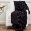 The Connecticut Home Company Faux Fur with Sherpa Reversible Throw