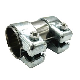 Stainless Steel Exhaust Clamp Pipe Joint Bolts Band Flanges Clamp Ø 45mm x 95mm