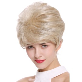 WIG ME UP - DW2461-22H51 women's wig, short touped, voluminous, blonde, grey, highlighted, mottled