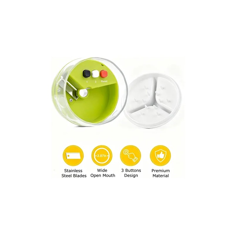Cortador Verduras Espiral 5 En 1 Rallador Ajustable