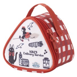 Skater KONC2-A Insulated Rice Ball Shaped Lunch Bag, Rice Ball Case, Kiki's Delivery Service, 23 Studio Ghibli