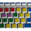 Learning English US Colored PC Keyboard Stickers for Desktop, Laptop