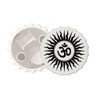 OM Magnetic Bottle Cap Opener Fridge Magnet Hindu Sun Sign