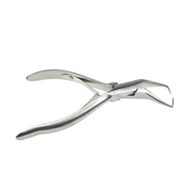 MAQNSCO New Hair Extensions Kit & Hair Extension Tool Plier Silver for Micro Link, Micro Ring, Feather Extension, Beads Opener & Removal Tool Kit