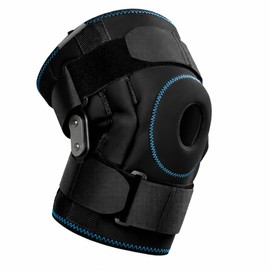 SEVEN MINE Rodillera Ortopedica Mecánica (1 Pieza) con Apoyo Rotuliano y Varillas Laterales Móviles de Duraluminio Para Estabilizar La Articulación...