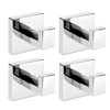 IBosins 4 Pack Towel Hooks Hand Towel Holder for Bathroom