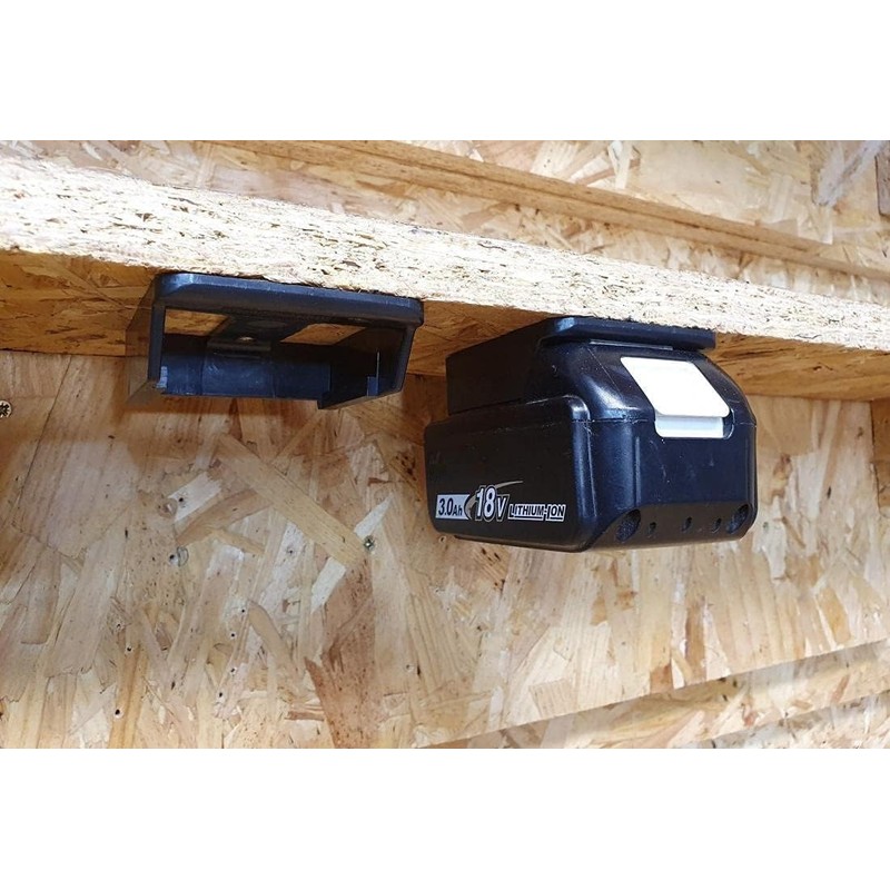 StealthMounts Battery Holder Compatible with Makita 18V (8 Pack) -