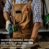 Full Bib Work Apron for Woodworking, Gardening & Kitchen Tasks