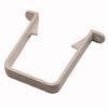 65mm Drain Pipe Down Pipe Rainwater Clip Square White Stand