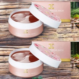 Jayjun Moisturizing Eye Patch Dark Circle Roselle Tea Eye Gal Patches, 2 packs of 60 / 제이준 수분 공급 눈 패치 다크서클 로젤티 아이 갤 패치 2개 60개입