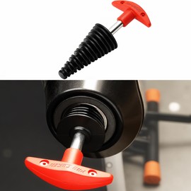 PRO CAKEN Universal 0.39-1.29 inch 10-33MM Muffler Exhaust Wash Plug for Motorcycle Dirt Bike ATV 2 Stroke Rubber Exhaust Silencer