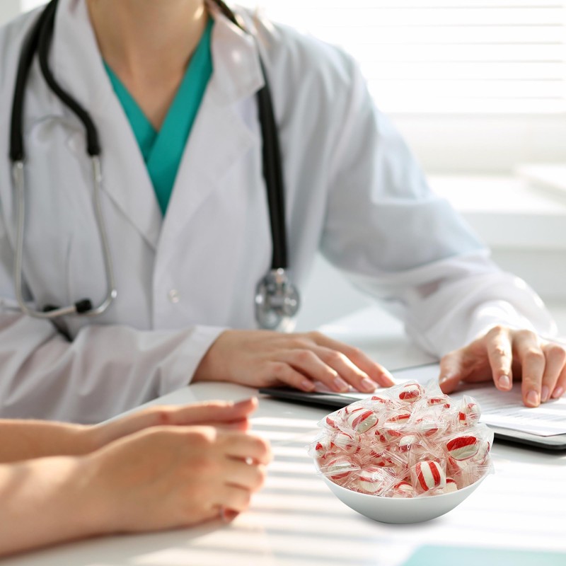 Soft Peppermint Puff Candy - 1 Pound Bag - Individually