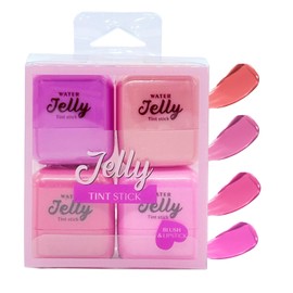 Blush Lip Stick - Eyeshadow Makeup Cream Blush Stick | Jelly Texture Moisturizing Instant Color Lipstick for Women Mom Daughter Daily Use Party Makeup