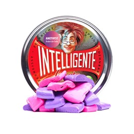 Intelligente Knete - The Original! Amethyst - Changes Colour with Heat - Children's Clay and Therapy Putty in One - Better than Any Stress Ball! For Children and Adults (Large Tub, 80g)