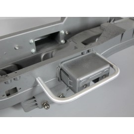 Clod buster Bullhead Bull head Aluminum L&R Side Foot Step Nerf Bar Rail Tamiya 1/10 RC Super ClodBuster Truck
