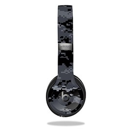 MightySkins Skin Compatible with Beats by Dr. Dre Solo 3 Wireless - Digital Camo | Protective, Durable, and Unique Vinyl Decal wrap Cover | Easy to Apply, Remove, and Change Styles | Made in The USA