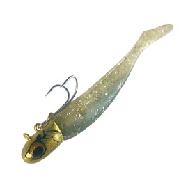 COREMAN Worm RJ-7 Rolling Jig Head #046 Gold Head / Shallow Sardine 0.2 oz (7 g)