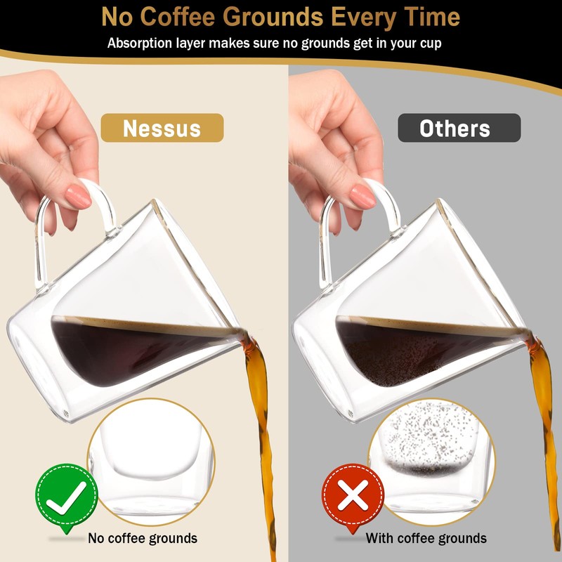 Nessus Foil Seals Lid for Reusable Nespresso Vertuo Pods, Refillable