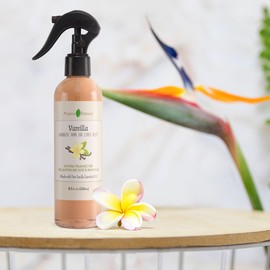 Vanilla Linen and Room Spray, Natural Home Fragrance Made with Pure Vanilla Essential Oil, Perfect Bathroom Air Freshener or Linen Spray (8.5 fl oz)