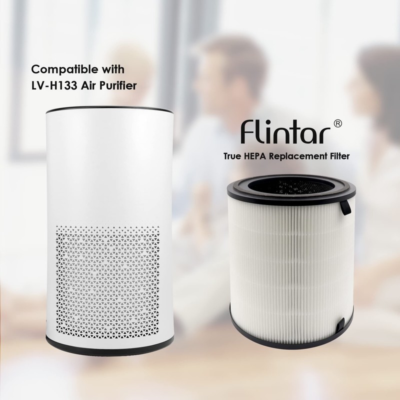 Flintar LV-H133 Replacement Filter, Compatible with LEVOIT LV-H133 Tower Air